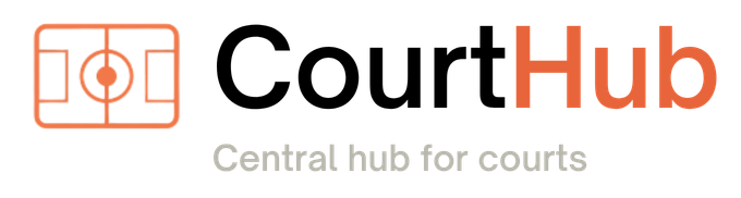 courthub logo white bg orange